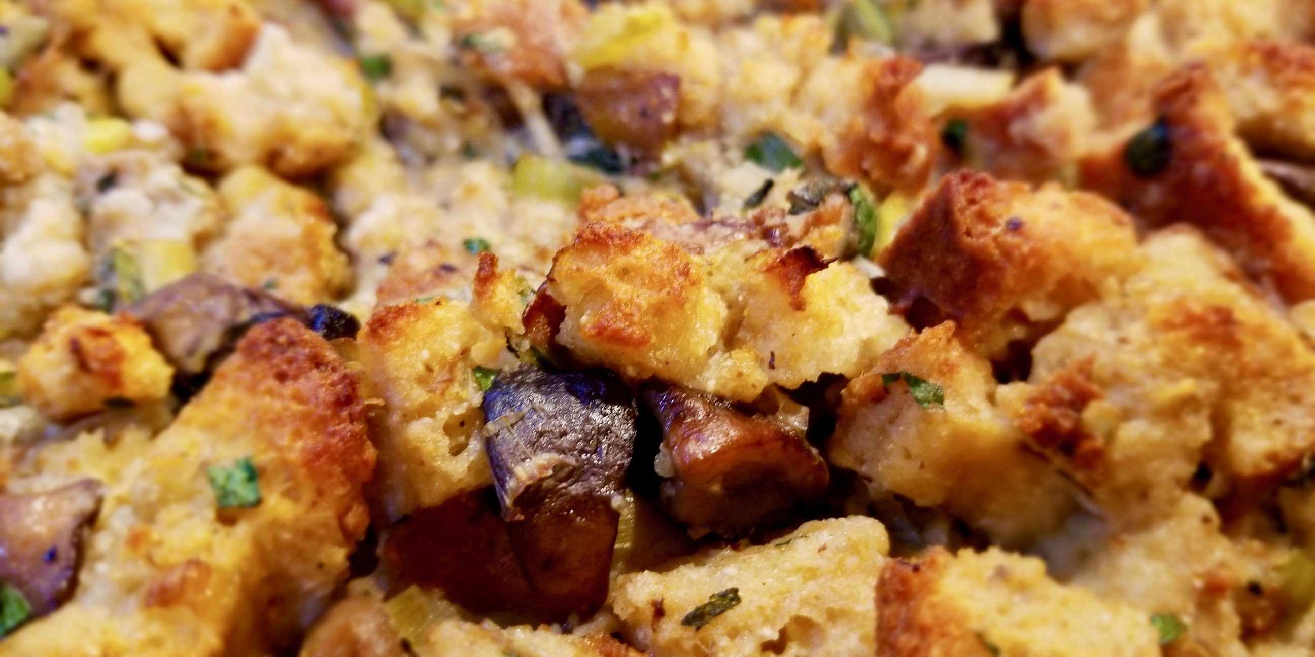 Flour Farm Wild Mushroom Stuffing gluten-free-wild-mushroom-stuffing